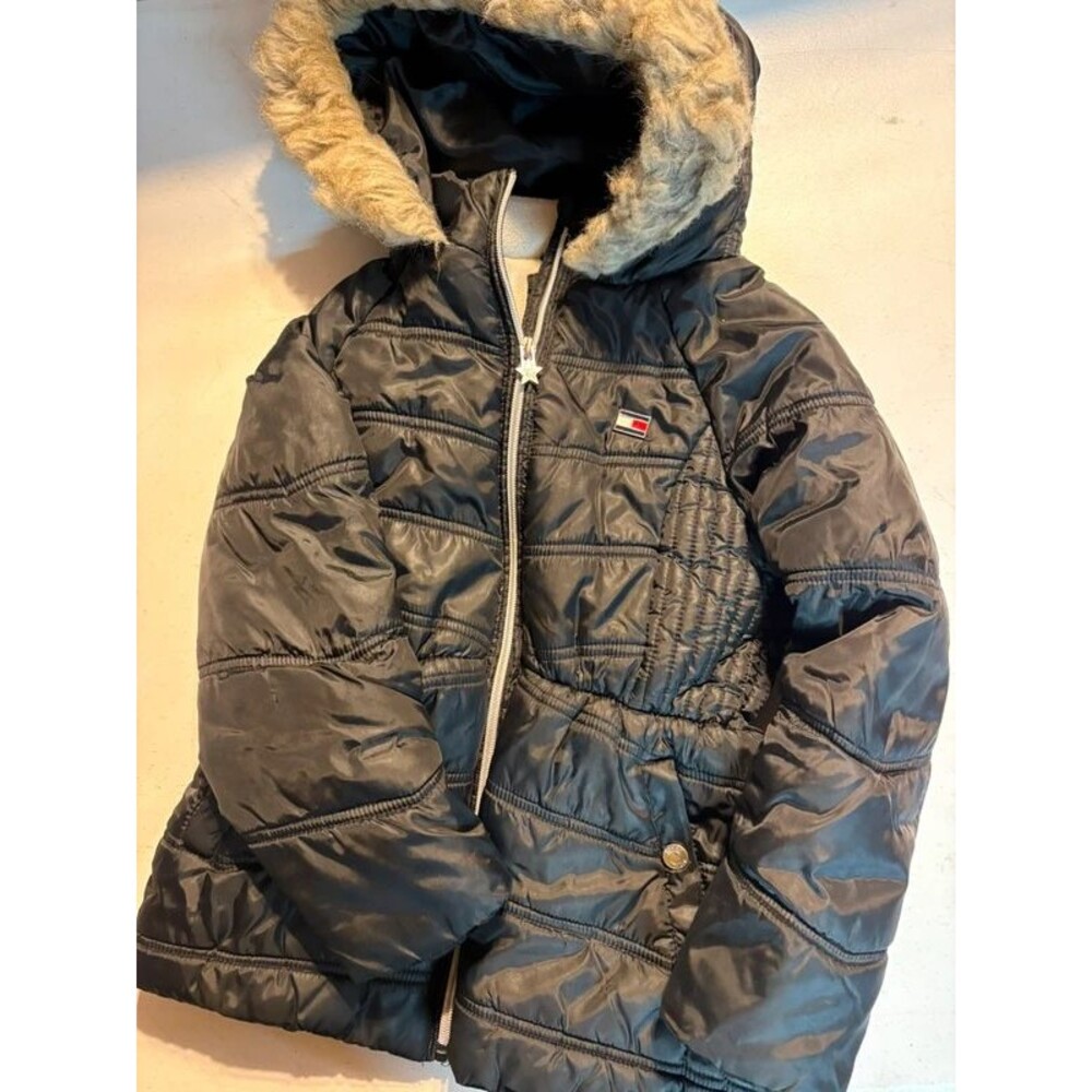 Tommy Hilfiger 6X kids puffer winter jacket